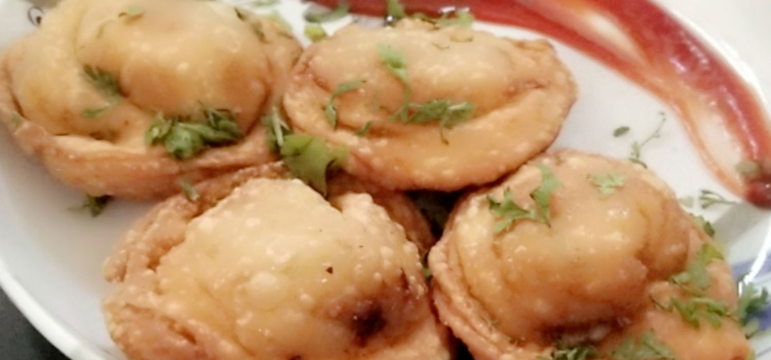 Cheese MAGGI Chicken Wonton Recipe