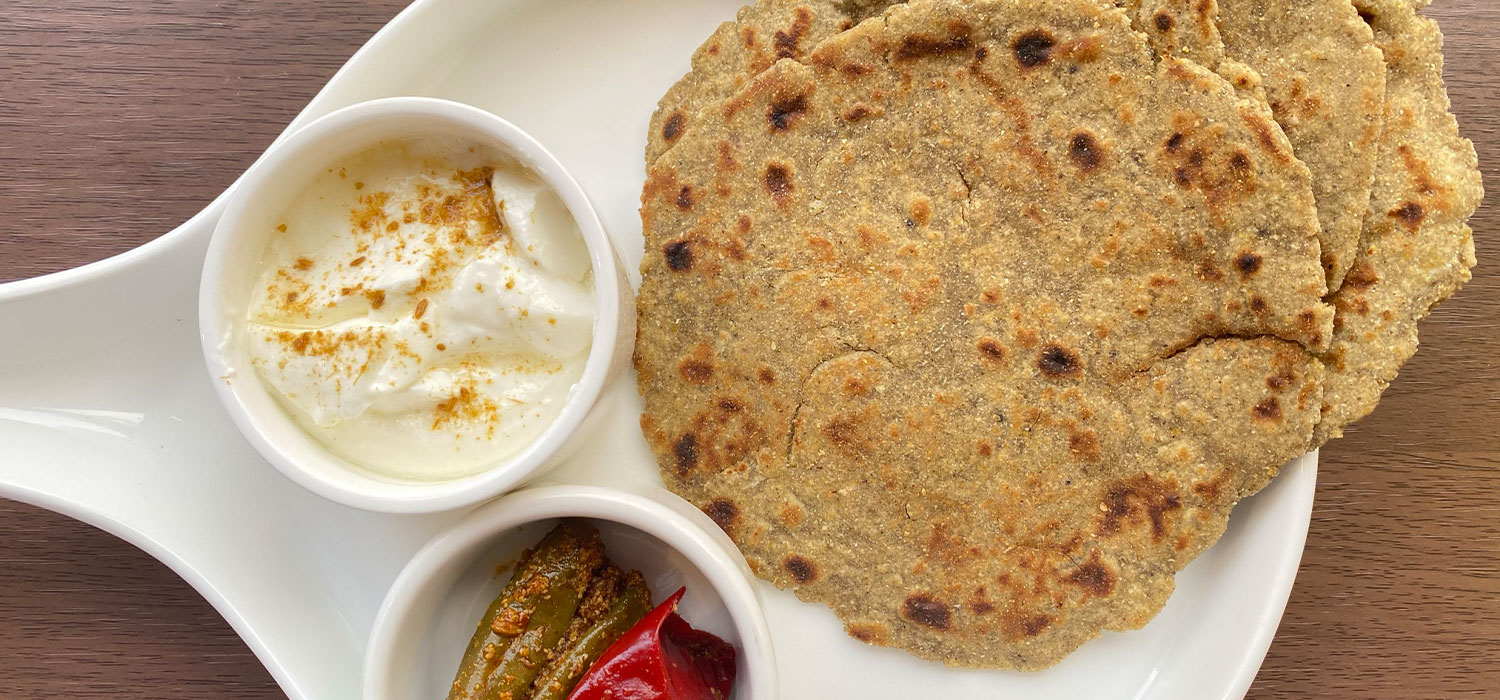 Bajra Mooli Paratha Recipe