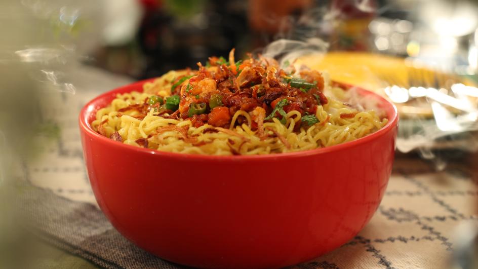 MAGGI Chicken Biryani Noodles Recipe