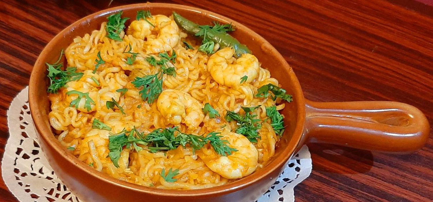 Prawns Noodles Biriyani Recipe