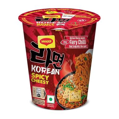 MAGGI Cuppa Korean Spicy Cheesy Instant Noodles