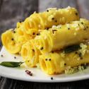 Khandvi with Sprouts Filling Recipe