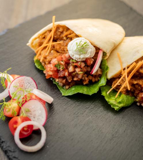 Baingan Bharta Pita Pocket