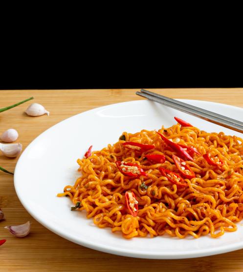 Chilli Garlic Soya Noodles Recipe