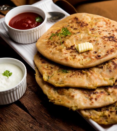 Aamti Dal Parantha