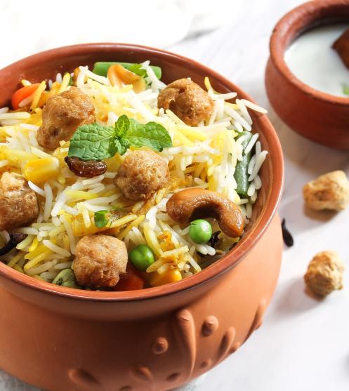 Soya Matar Pulao