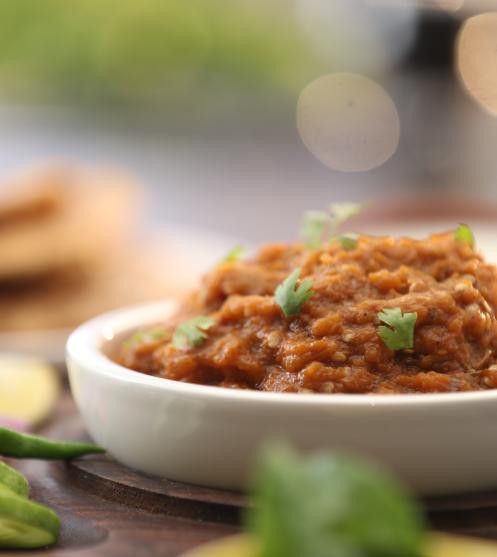 Baingan Bharta Plating