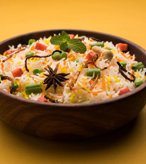 Vegetable Brinji Rice Recipe
