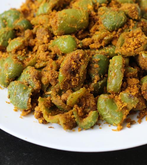 CAPSICUM BESAN BHAJI