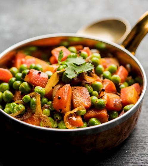 Gajar Matar Ki Sabzi