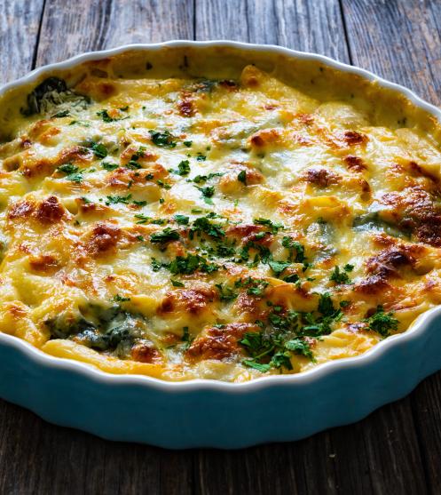 Cheesy Tomato baked Vegetable