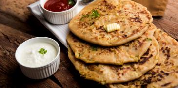 Soya & Dal Parantha Recipe