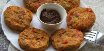 Vegetable Cutlets Recipe (Diabetic Friendly)