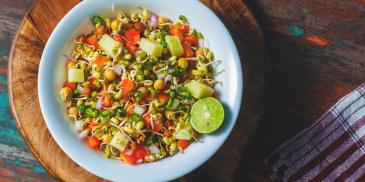 Nutri Chaat Recipe (Diabetic Friendly)