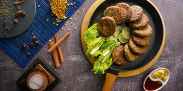 Soya Shammi Kebab Recipe (Diabetic Friendly)