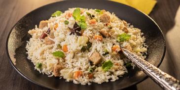 Chunky Soya Vegetable Pulao Recipe