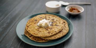 Soya & Dal Parantha Recipe (Diabetic Friendly)