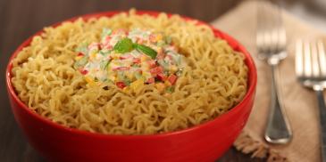 Creamy and Cheesy Italiano MAGGI Noodles Recipe