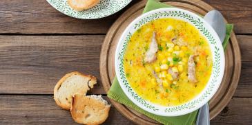 Sweet Corn Chicken Soup Recipe (Diabetic Friendly)