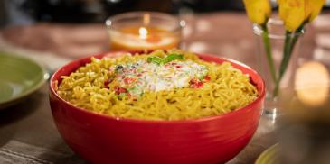 Cheesy Italiano MAGGI Noodles Recipe